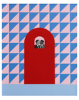 La puerta roja